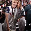 Lucas Bergvall saat juara Piala Eropa bersama Spurs