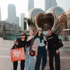 Luna Maya dan Millane Fernandez liburan bareng di Dubai