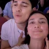Potret Luna Maya Nonton Konser MUSE di Jepang Bareng Maxime Bouttier