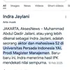 Potret Mendiang Aktor FTV Indra Jaylani