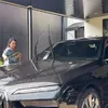 Potret Michelle Ziudith Nyuci Mobil Sendiri