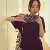 Min Hyo Rin Pakai Kaus Hitam
