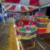 Keseruan Naik Kereta Mini di Pasar Malam