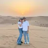 Nella Kharisma dan Dory Harsa di Padang Pasir Dubai