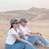 Nella Kharisma dan Dory Harsa di Padang Pasir Dubai