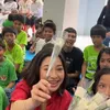Nikita Willy, donasi, panti asuhan, terharu