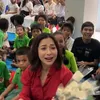 Nikita Willy, donasi, panti asuhan, terharu