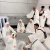 Potret Nina Zatulini Jalani Umrah Bareng Keluarga saat Hamil