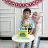 Okie Agustina dan Gunawan Dwi Cahyo Rayakan Ulang Tahun Anak