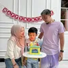 Okie Agustina dan Gunawan Dwi Cahyo Rayakan Ulang Tahun Anak