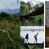 Olla Ramlan foto bareng kekasih di jembatan