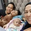 Potret Komedian Saat Mengasuh Anak