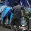 Para Pengungsi Afghanistan dan Palestina