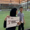 Potret Paula Verhoeven Juara 2 di Padel Fun Match