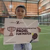 Potret Paula Verhoeven Juara 2 di Padel Fun Match