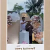 Potret perayaan Ulang Tahun Vebby Palwinta