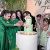 Potret Perayaan Ultah Ibu Kris Dayanti ke-75