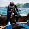 Potret Prilly Latuconsina Jadi Rescue Diver Untuk Kompetisi Red Bull Cliff Diving
