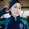 Potret Prilly Latuconsina Jadi Rescue Diver Untuk Kompetisi Red Bull Cliff Diving