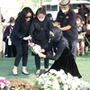 Pemakaman Almarhum Ayah Angelina Sondakh