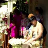 Potret Prosesi Siraman Kaesang Pangarep