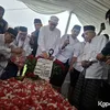 Quraish Shihab di Pemakaman Menantunya