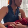 Rachel Vennya Gendong dan Menjemur Baby Andrew