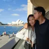 Raisa dan Hamish Daud Liburan di Pantai Australia