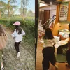 Anak-anak raisa bermain di puncak