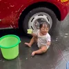 Rayyanza  Cuci Mobil McQueen