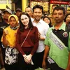 Ramahnya Arumi Bachsin Temani Emil Dardak