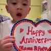 Potret Rayyanza Cipung Kondangan