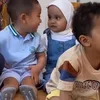 Rayyanza dan Kamya Anak Fitri Tropica