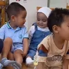Rayyanza dan Kamya Anak Fitri Tropica
