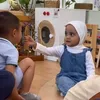 Rayyanza dan Kamya Anak Fitri Tropica