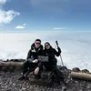 Rey Mbayang, Dinda Hauw, anniversari 5 tahun, pernikahan, mendaki Gunung Fuji Jepang