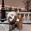 Ria Ricis dan Moana di moscow