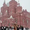 Ria Ricis di depan Red Square