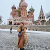 Ria Ricis di depan Kremlin