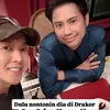 Potret Ricky Cuaca Makan Bareng Aktor Kim Hyun Joong