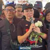 Rieke Diah Pitaloka Hadiri Pemakaman Affan