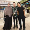 Ruben Onsu diantar betrand peto saat umrah