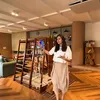 ruang tengah Rumah Ringgo Agus Rahman