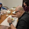 meja makan rumah Al Ghazali dan Alyssa Daguise 
