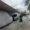 Carport rumah Annisa Trihapsari