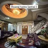 ruang tamu lantai satu Rumah Muzdalifah 