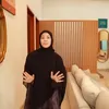 hiasan ruang tamu Rumah Natasha Rizky