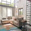 ruang santai Rumah Raisa dan Hamish Daud di Bali