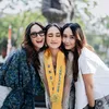 Salshabilla Adriani Hadiri Wisuda Adiknya