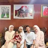Selfi Yamma dan keluarga.
